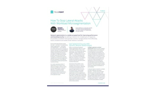 ワークロードのマイクロセグメンテーションで横方向の攻撃を停止する方法