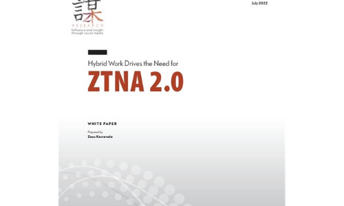 ハイブリッド作業は、ZTNA 2.0の必要性を促進します