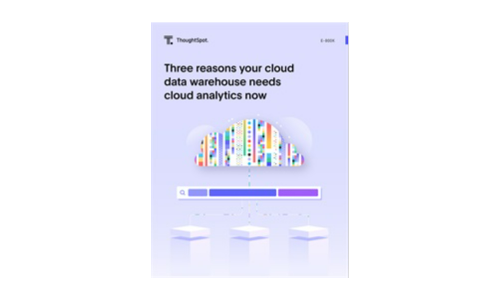 クラウドデータウェアハウスにクラウド分析が必要な3つの理由